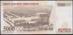 7.Emisyon 5 000 000 Lira E68 742181 Çok Temiz