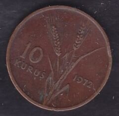 1972 Yılı 10 Kuruş