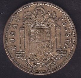 İspanya 1 Peseta 1963 ( 65 )