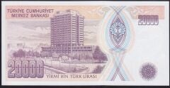 7.Emisyon 2.Tertip 20000 Lira G01 861976 Çilaltı Çil