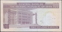 İRAN 100 RİYAL 1985 ÇÇT - ÇİLALTI   SÜRSAJLI