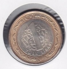 2012 YILI 1 LİRA SAYIŞTAY'IN 150. YILI ÇİL