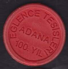 Luna 100.yıl Lunapark Jetonu Kırmızı