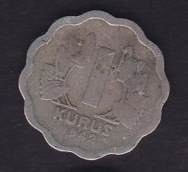 1942 Yılı 1 Kuruş