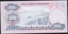 6.Emisyon 2.Tertip 1000 Lira D25 023720 Ççt Çilaltı