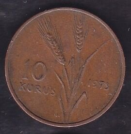 1973 Yılı 10 Kuruş
