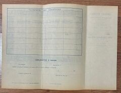 Hisse Senedi - NATİ AUTO 1930 lu Yıllar( 43 X 31 cm )