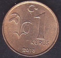 2018 Yılı 1 Kuruş Çilaltı Çil
