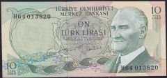 6.Emisyon 2.Tertip 10 Lira H64 013820 Çilaltı Çil