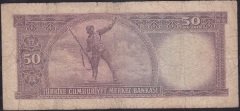 5.EMİSYON 6.TERTİP 50 LİRA M04 065417 TEMİZ eski para