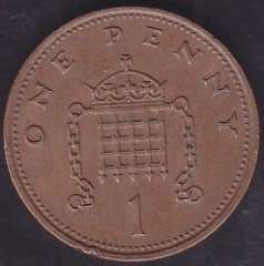 İNGİLTERE 1 PENNY 1987