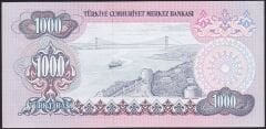 6.Emisyon 2.Tertip 1000 Lira D20 664660 Ççt Çilaltı