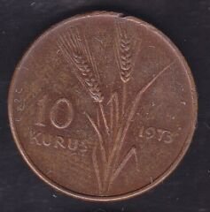 1973 Yılı 10 Kuruş