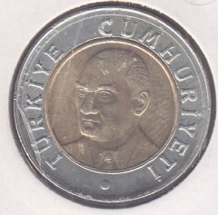 2005 Yılı 1 Yeni Türk Lirası Çil