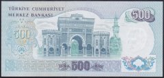 6.EMİSYON 2.TERTİP 500 LİRA N42 083105 ÇİLALTI ÇİL eski kağıt para değerleri
