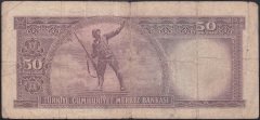 5.EMİSYON 6.TERTİP 50 LİRA J15 021326 TEMİZ eski para