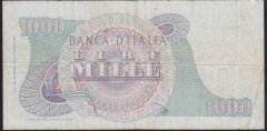 İtalya 1000 Lire 1962 Çok Temiz+ Pick 96a