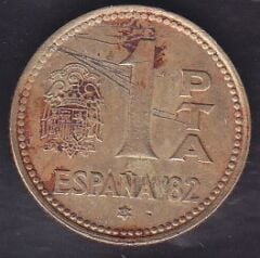 İspanya 1 Peseta 1980 ( 82 )