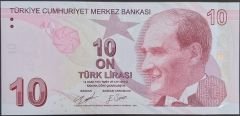 9.Emisyon 4.Tertip 10 Lira D174 174250 Çil