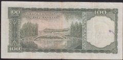 5.EMİSYON 4.TERTİP 100 LİRA S15 008063 ÇOK TEMİZ +