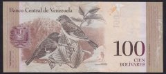 Venezuela 100 Bolivares 2013 Çil Pick 93g AA