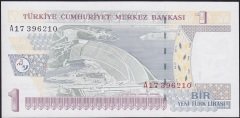 8.Emisyon 1 YTL A17 396210 Çilaltı