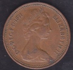 İNGİLTERE 1 PENNY 1971