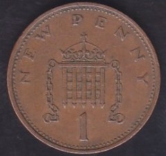 İNGİLTERE 1 PENNY 1971