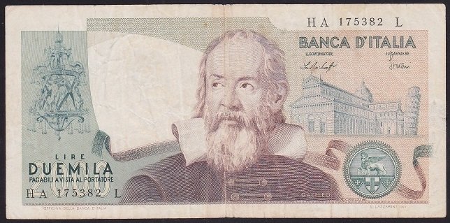 İTALYA 2000 LİRE 1973 ÇOK TEMİZ