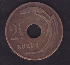 1949 Yılı 2.5 Kuruş