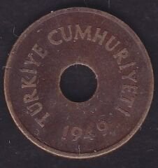 1949 Yılı 2.5 Kuruş