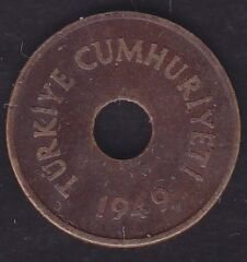 1949 Yılı 2.5 Kuruş