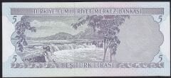 6.Emisyon 2.Tertip 5 Lira I51 358080 Çil