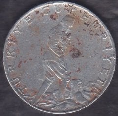 1963 Yılı 2.5 Lira (Ters)