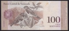 Venezuela 100 Bolivares 2012 Çil Pick93e