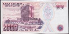 7.Emisyon 1.Tertip 20000 Lira E52 403003 Çilaltı Çil