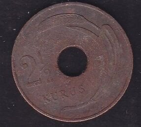 1949 Yılı 2.5 Kuruş