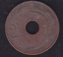 1949 Yılı 2.5 Kuruş