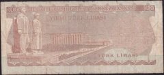 6.Emisyon 3.Tertip 20 Lira G73 335048 Temiz