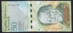 Venezuela 50 Bolivares 2011 Çil Pick92e