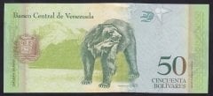 Venezuela 50 Bolivares 2011 Çil Pick 92e