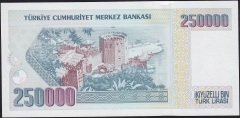 7.Emisyon 1.Tertip 250000 Lira D16 8781xx Çil