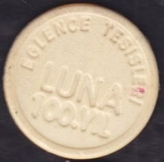 Luna 100.yıl Lunapark Jetonu Sarı