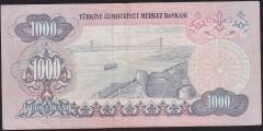 6.Emisyon 1.Tertip 1000 Lira C45 418808 Çok Temiz