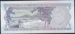 6.Emisyon 2.Tertip 5 Lira I40 046377 Çil