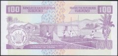 Burundi 100 Frank 2001 Çil Pick37c
