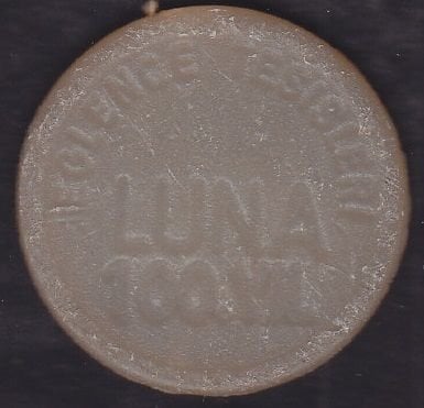 Luna 100.yıl Lunapark Jetonu Sarı