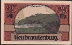Almanya 25 Pfennig Notgeld 1921 Çilaltı Çil