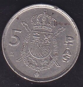 İspanya 5 Pesetas 1984