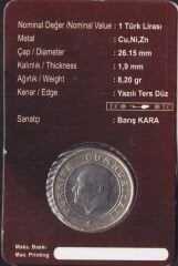 2020 Yılı 1 Lira Özel Kapamasında Çil